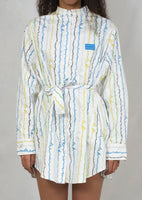 The Caribbean oversized shirt dress